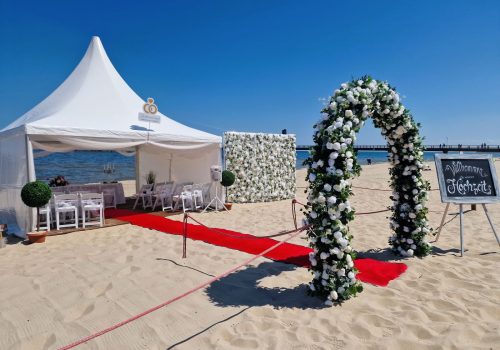 Trauung am Strand